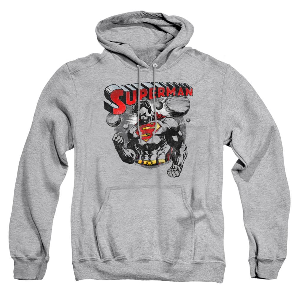 Superman Super Ko Men's Pull-Over 75 25 Poly Hoodie