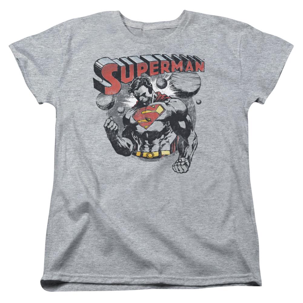 Superman Super Ko Women's 18/1 Cotton SS T
