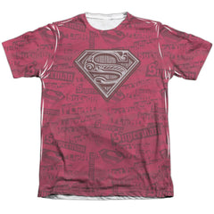 Superman Super Powers Men's Regular Fit Poly Cotton SS T