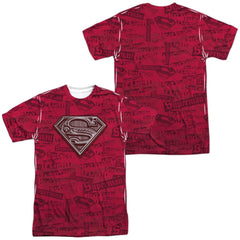 Superman Super Powers Men's Regular Fit Polyester SS T
