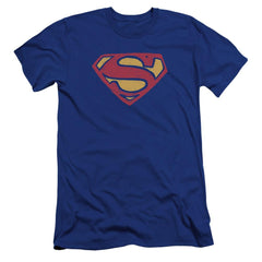 Superman Super Rough Men's Ultra-Soft 30/1 Cotton Slim SS T
