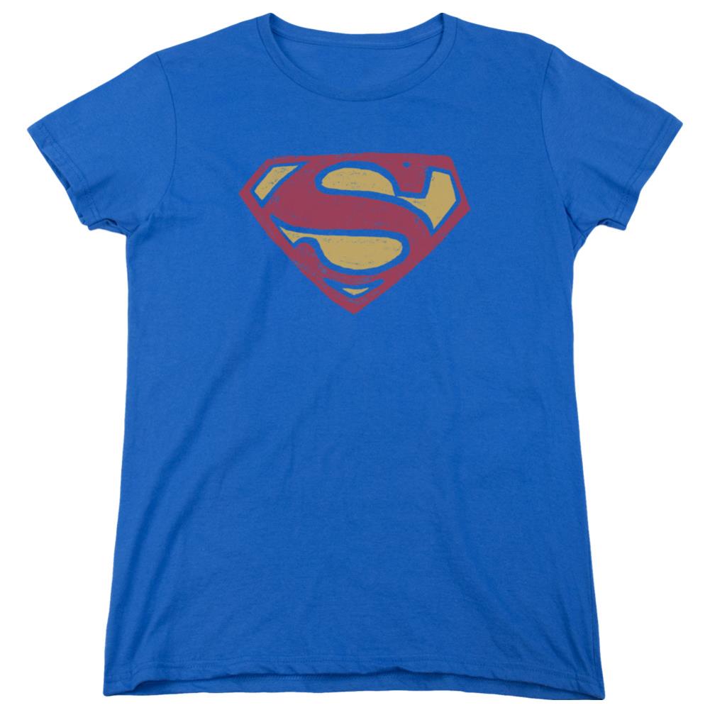 Superman Super Rough Women's 18/1 Cotton SS T