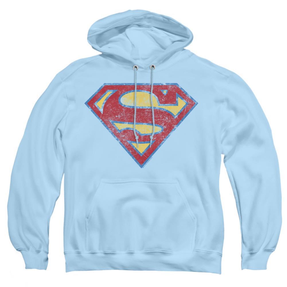 Superman Super S Men's Pull-Over 75 25 Poly Hoodie