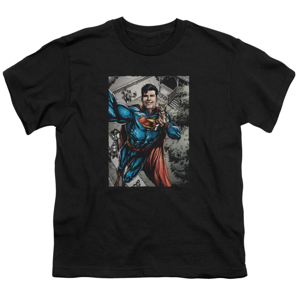 Superman Super Selfie Youth 18/1 100% Cotton SS T