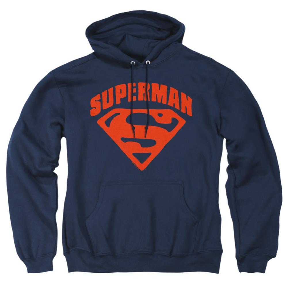 Superman Super Shield Men's Pull-Over 75 25 Poly Hoodie