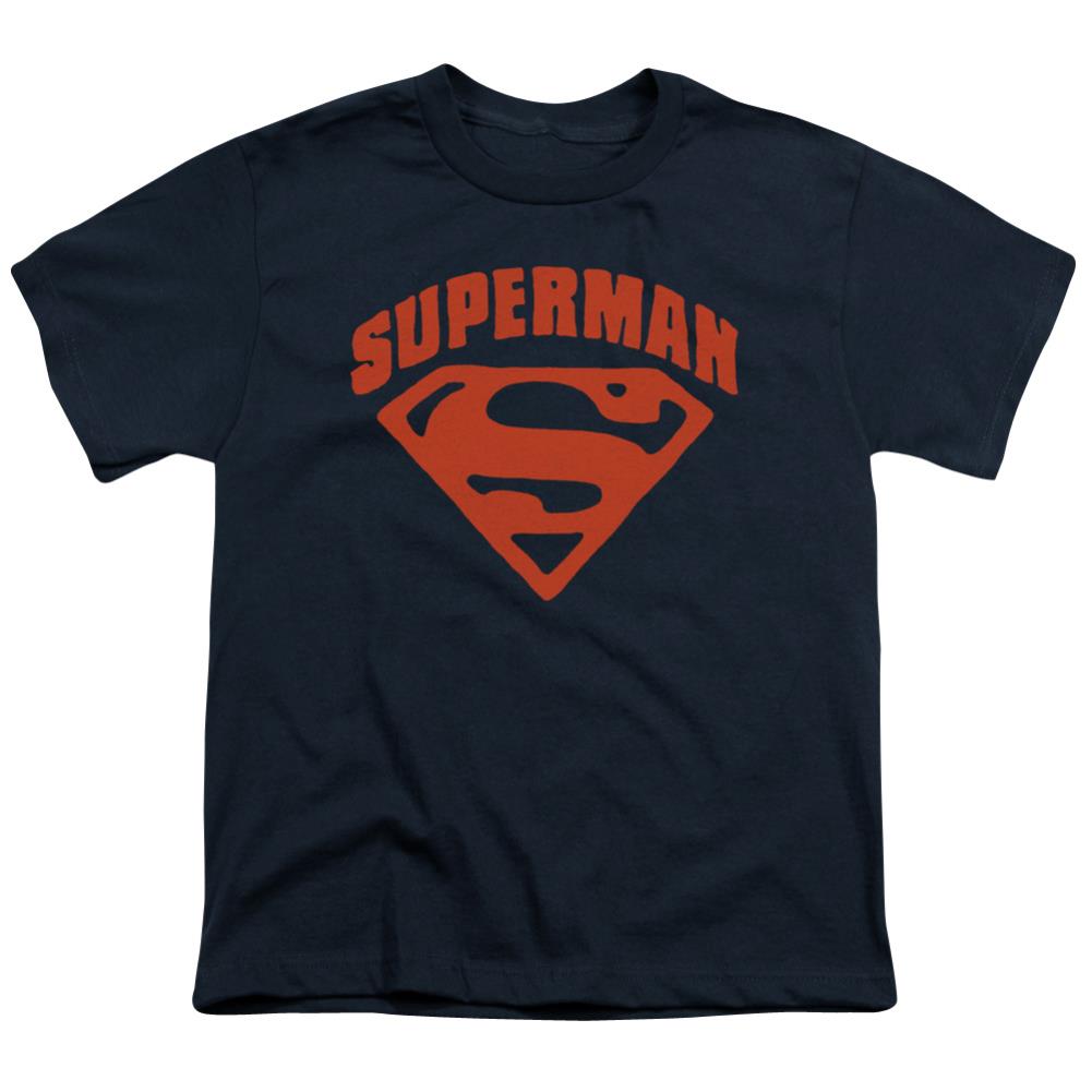 Superman Super Shield Youth 18/1 100% Cotton SS T