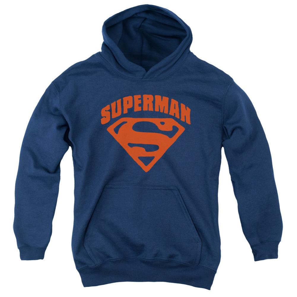 Superman Super Shield Youth Cotton Poly Pull-Over Hoodie