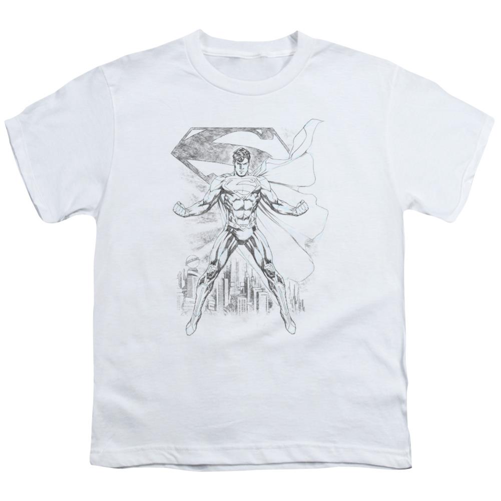 Superman Super Sketch Youth 18/1 100% Cotton SS T