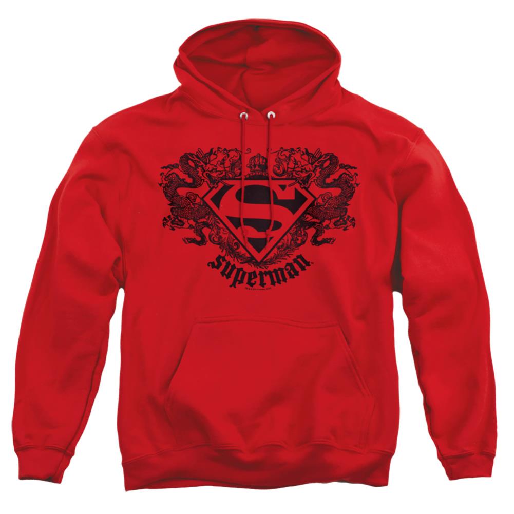 Superman Superman Dragon Men's Pull-Over 75 25 Poly Hoodie