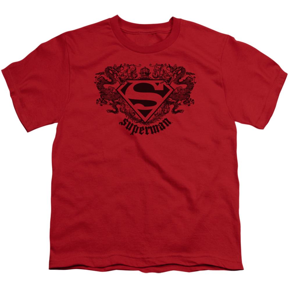 Superman Superman Dragon Youth 18/1 100% Cotton SS T
