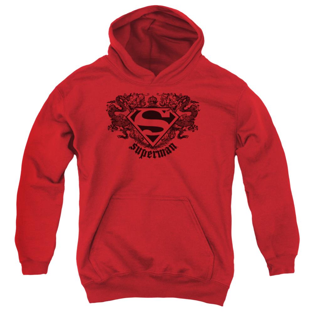 Superman Superman Dragon Youth Cotton Poly Pull-Over Hoodie