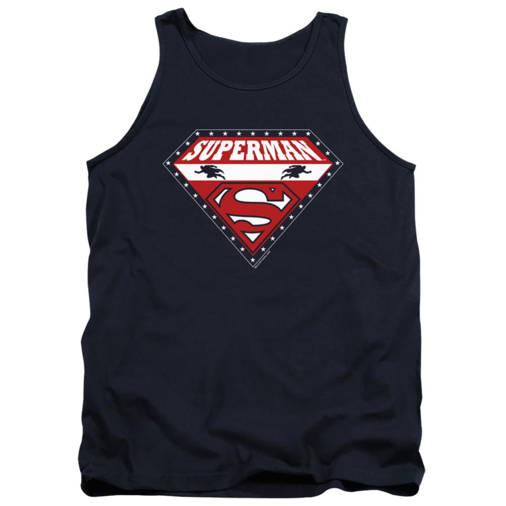 Superman Superman For President Men's 18/1 Cotton Tank Top