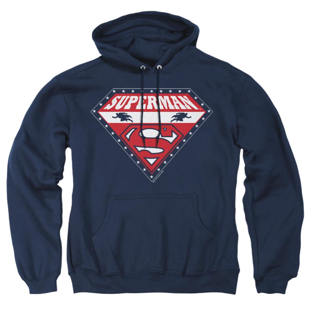 Superman Superman For President Men's Pull-Over 75 25 Poly Hoodie
