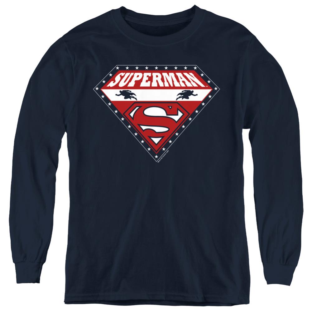 Superman Superman For President Youth LS T