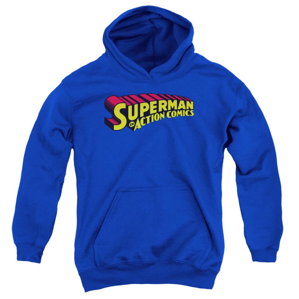 Superman Superman In Youth Cotton Poly Pull-Over Hoodie