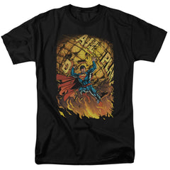 Superman Superman #1 Men's 18/1 Cotton SS T