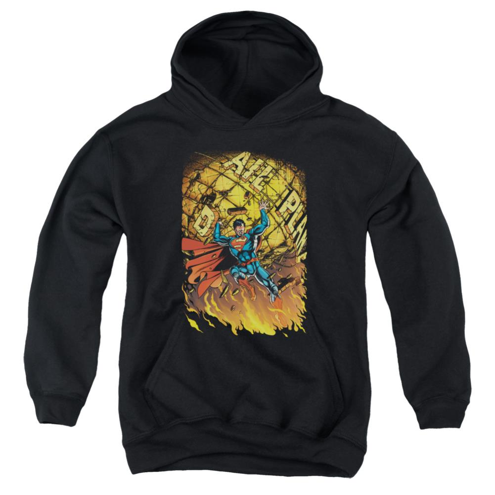 Superman Superman #1 Youth Cotton Poly Pull-Over Hoodie