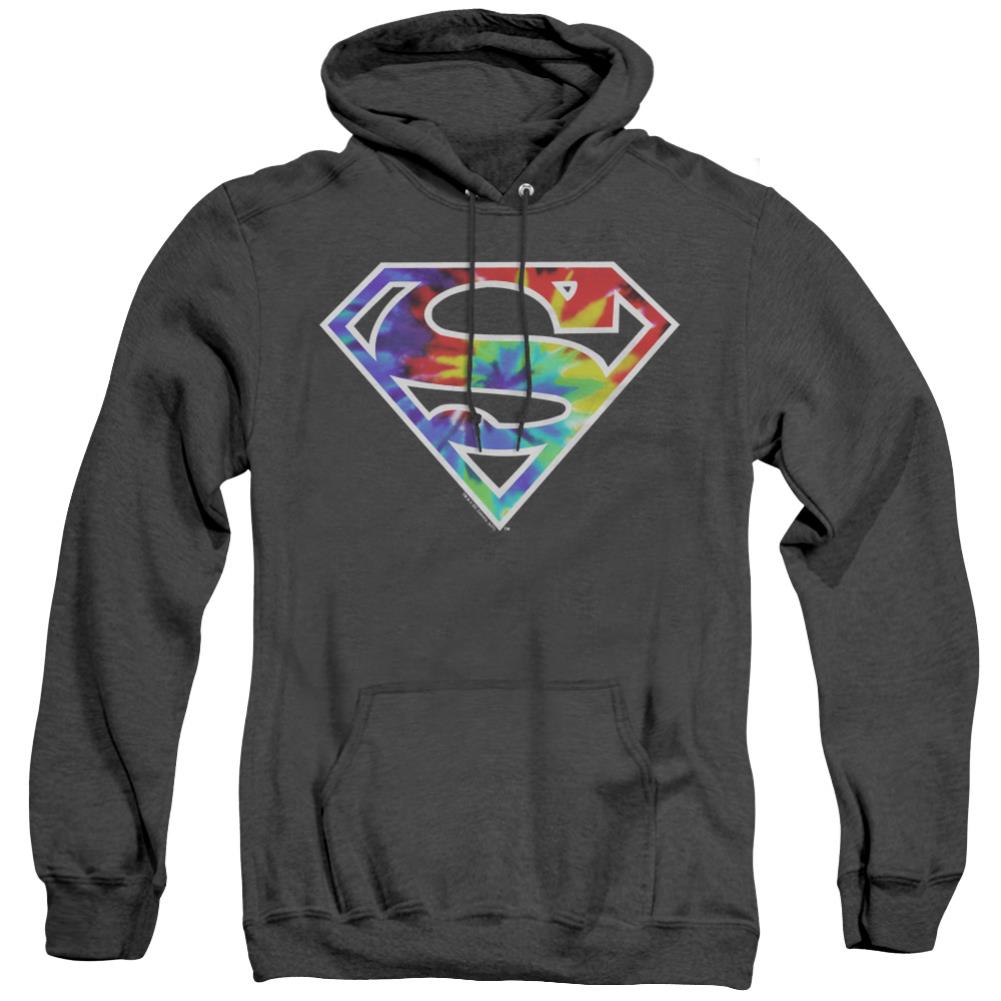 Superman Superman Tie Dye Logo Men's Pull-Over Hoodie