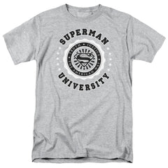 Superman Superman University Men's 18/1 Cotton SS T