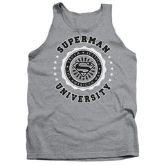 Superman Superman University Men's 18/1 Cotton Tank Top