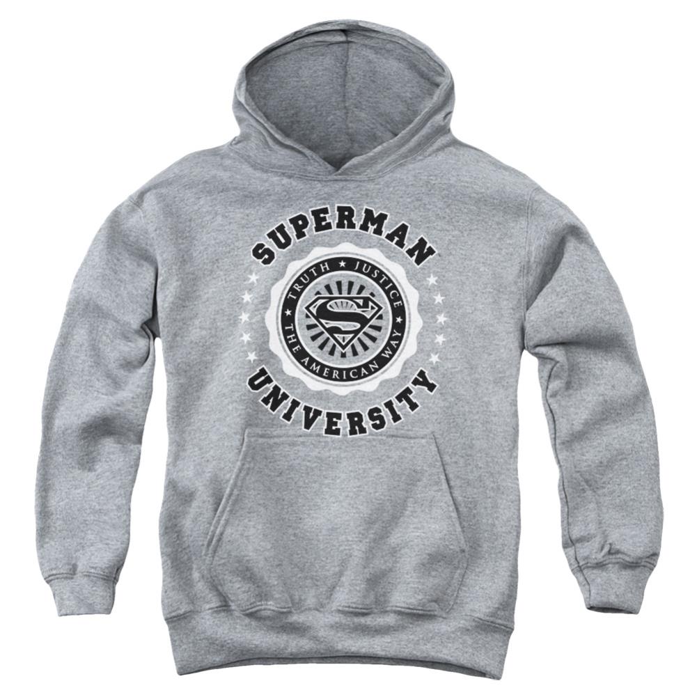 Superman Superman University Youth Cotton Poly Pull-Over Hoodie