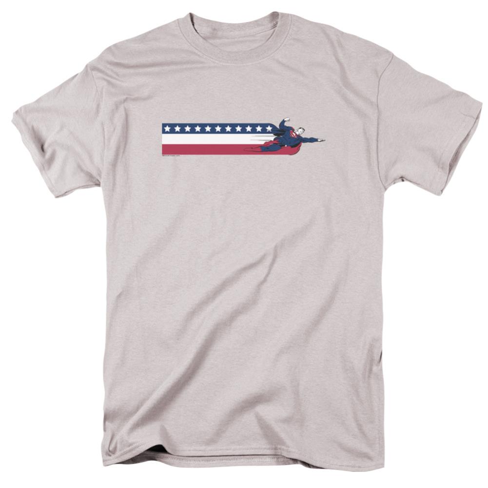 Superman Superman Us Men's 18/1 Cotton SS T
