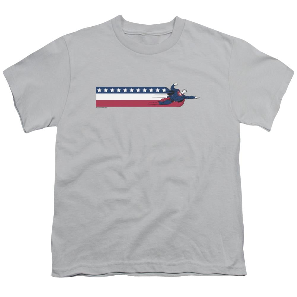 Superman Superman Us Youth 18/1 100% Cotton SS T