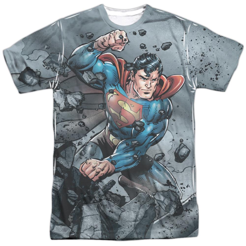 Superman Superman Vs Doomsday Men's Regular Fit Polyester SS T