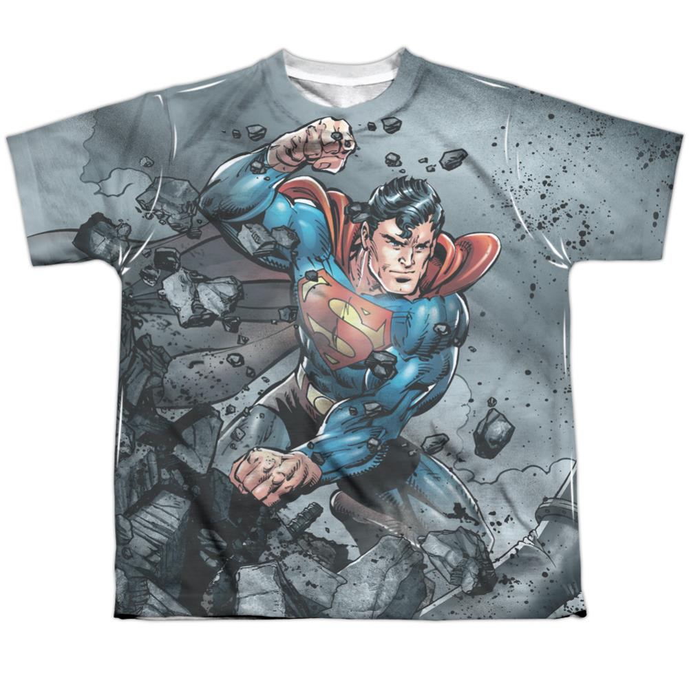 Superman Superman Vs Doomsday Youth Regular Fit Poly SS T