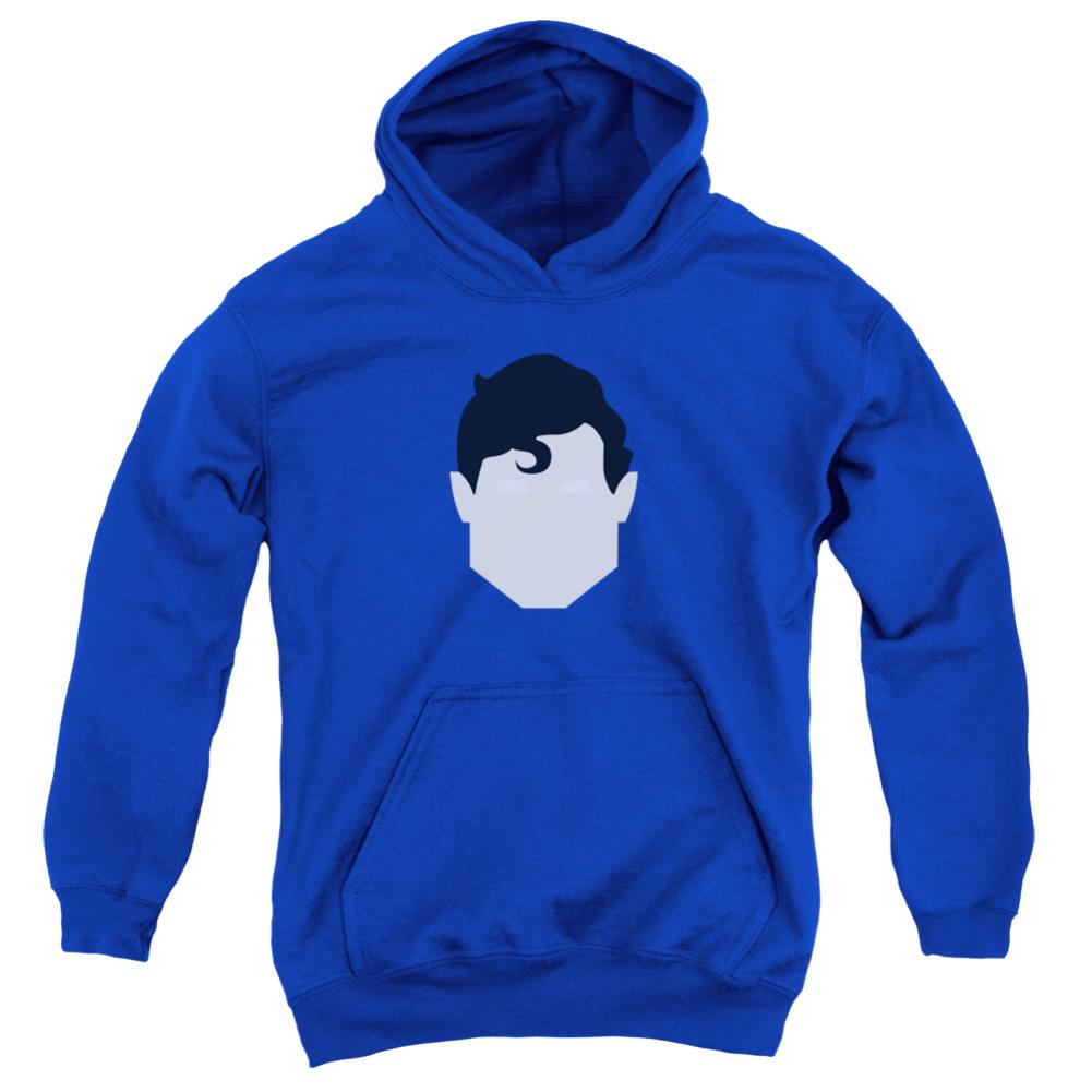 Superman Supes Head Youth Cotton Poly Pull-Over Hoodie