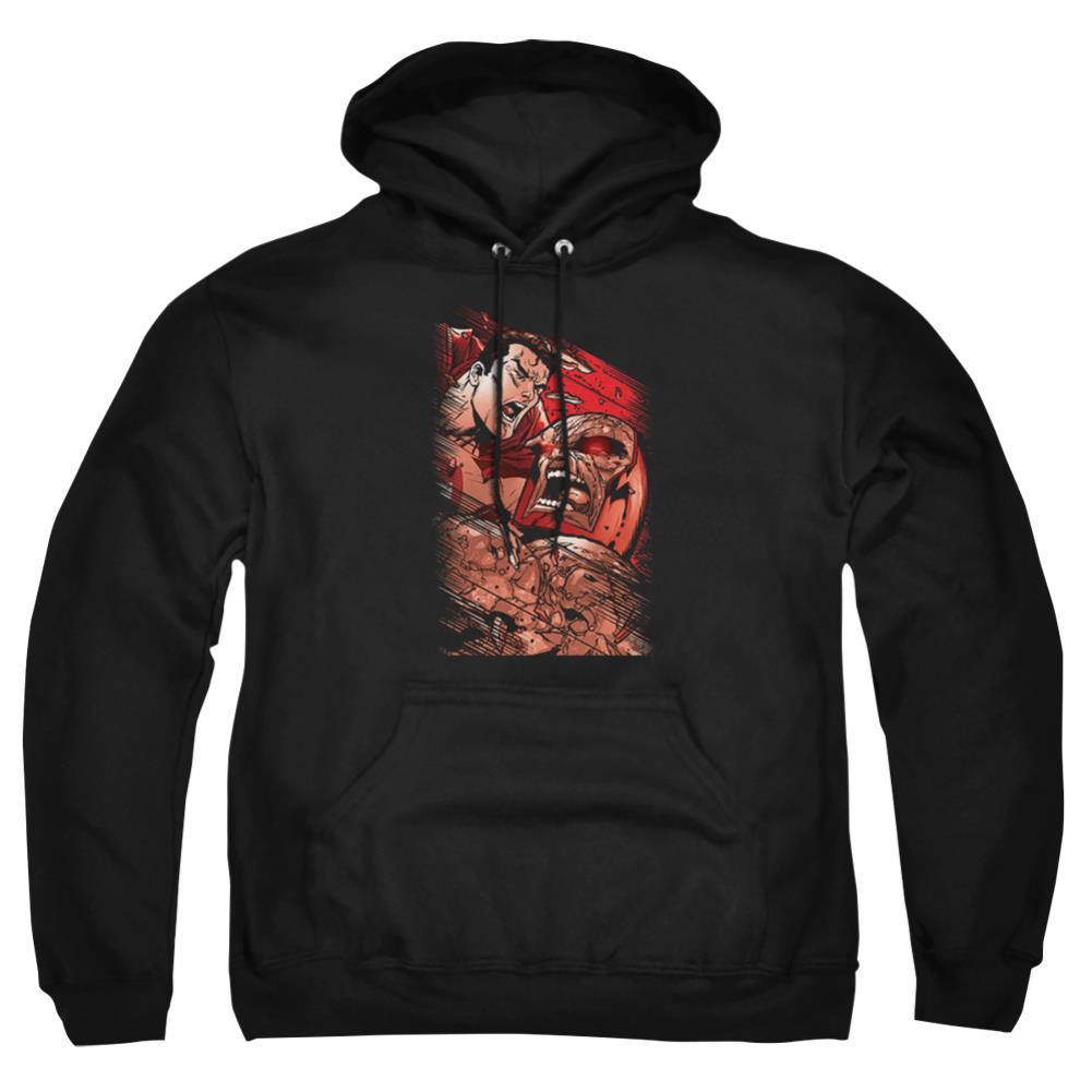 Superman Supes Vs Darkseid Men's Pull-Over 75 25 Poly Hoodie