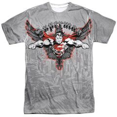 Superman Take Wing Men's Regular Fit Polyester SS T