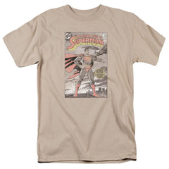 Superman Taos Cover Men's 18/1 Cotton SS T