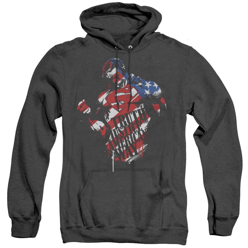 Superman The American Way Men's Pull-Over Hoodie
