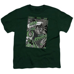 Superman The Man From Krypton Youth 18/1 100% Cotton SS T