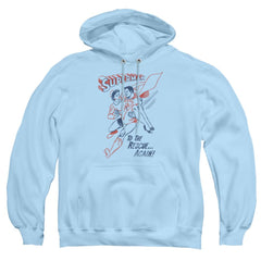 Superman To The Rescue Men's Pull-Over 75 25 Poly Hoodie