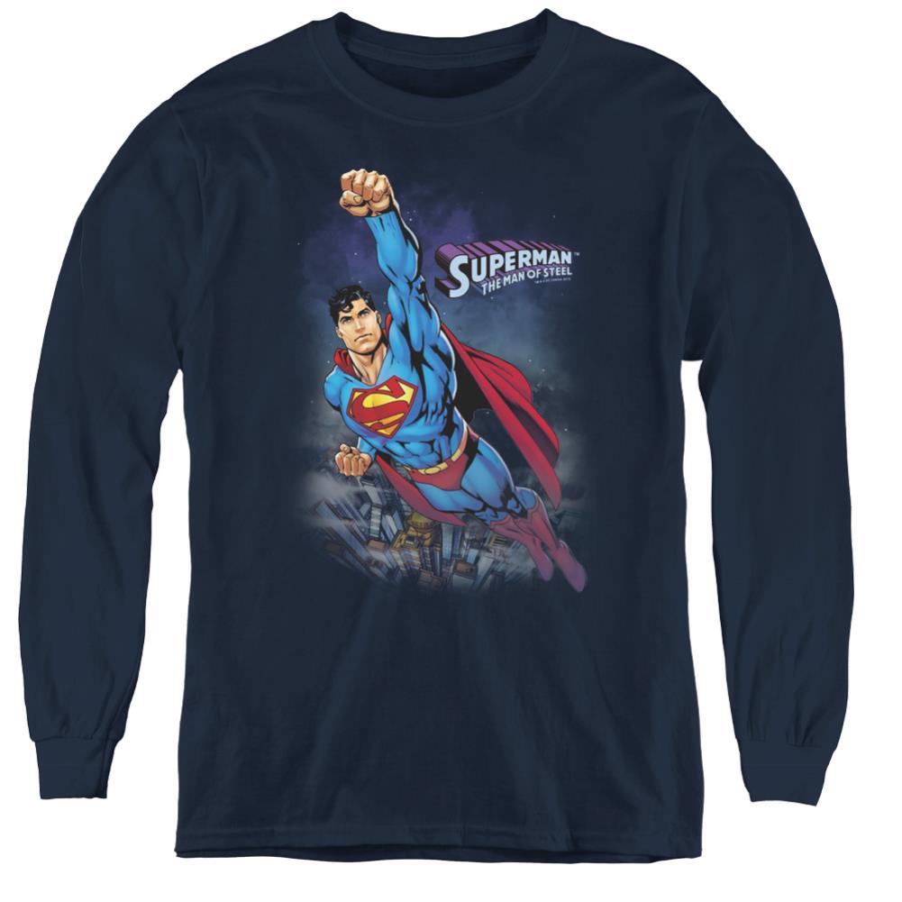 Superman Twilight Flight Youth LS T