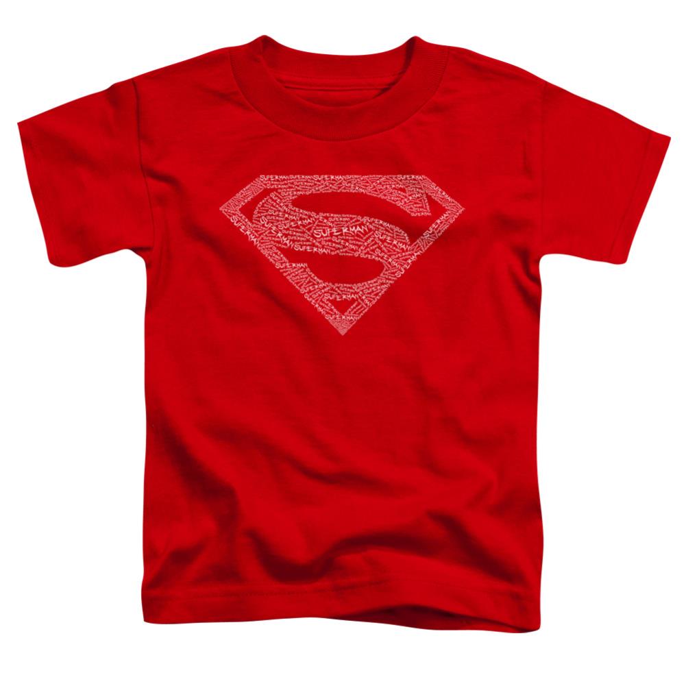 Superman Type Shield Toddler 18/1 Cotton SS T