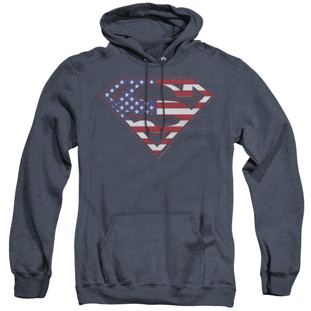 Superman U S Shield Men's Pull-Over Hoodie