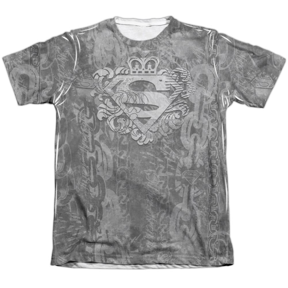 Superman Unchain The King Men's Regular Fit Poly Cotton SS T