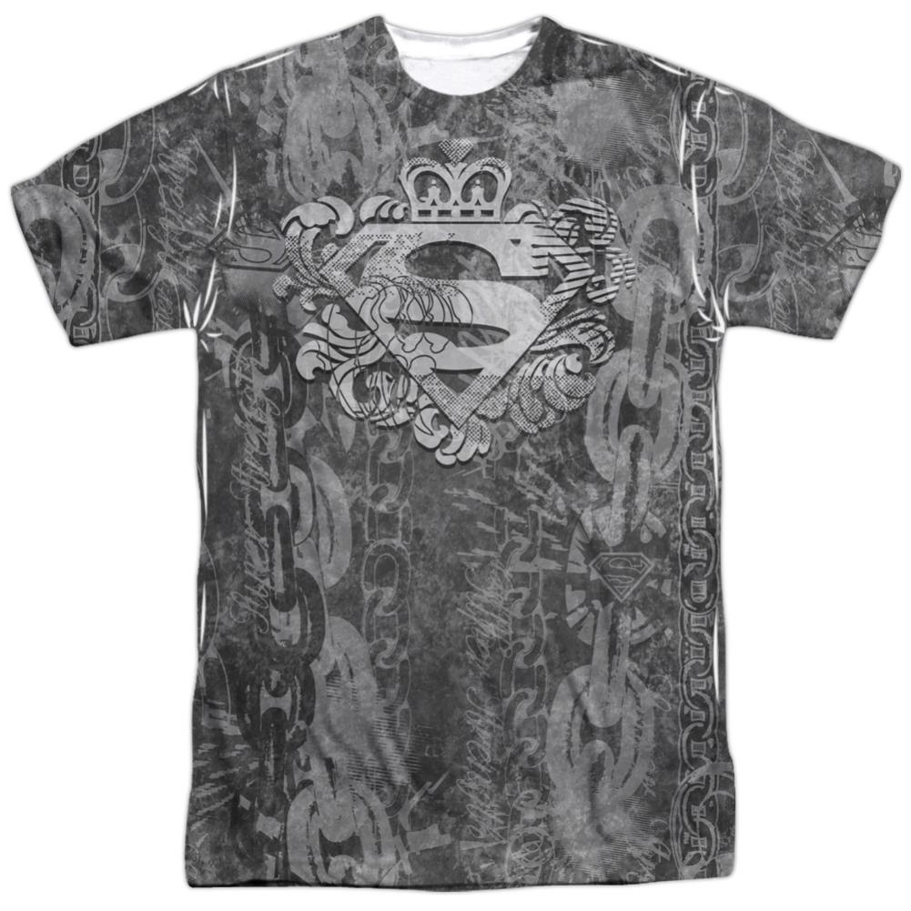 Superman Unchain The King Men's Regular Fit Polyester SS T