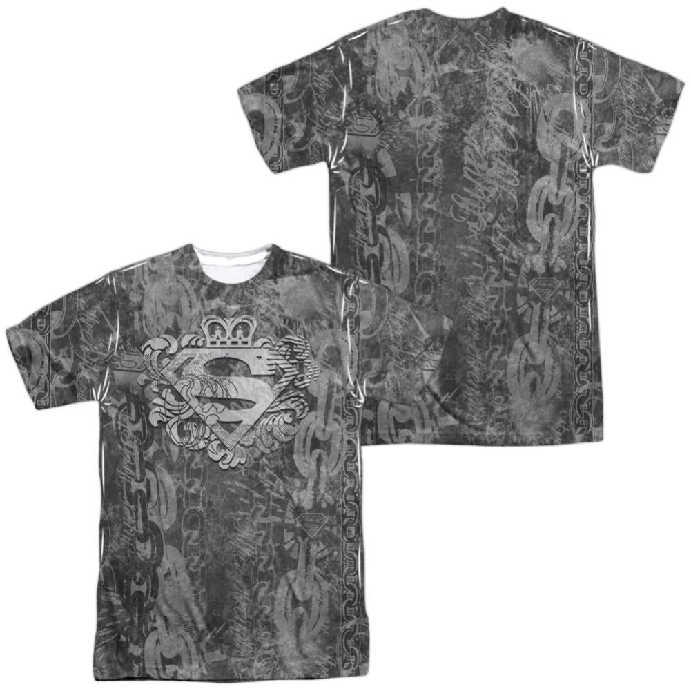 Superman Unchain The King Men's Regular Fit Polyester SS T