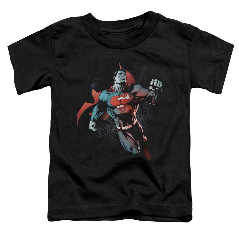 Superman Up In The Sky Toddler 18/1 Cotton SS T