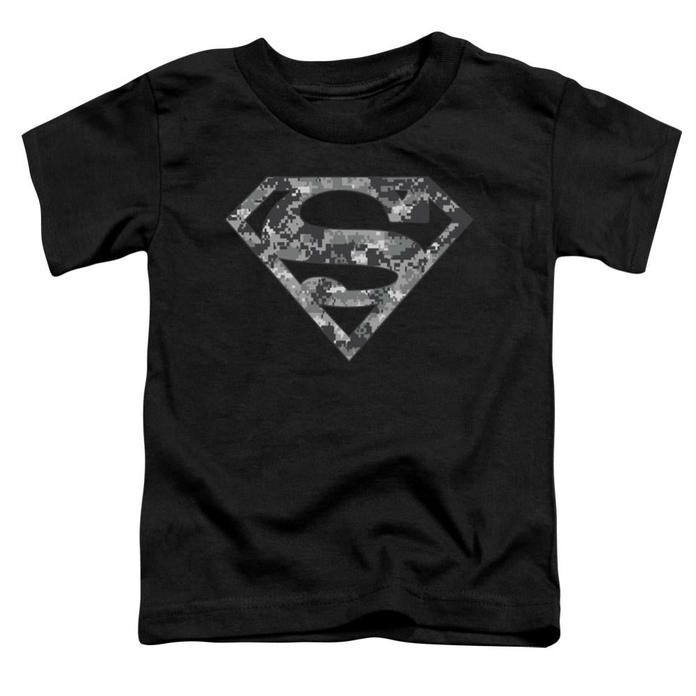 Superman Urban Camo Shield Toddler 18/1 Cotton SS T