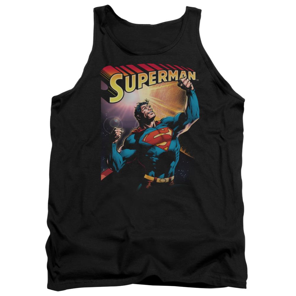 Superman Victory Men's 18/1 Cotton Tank Top