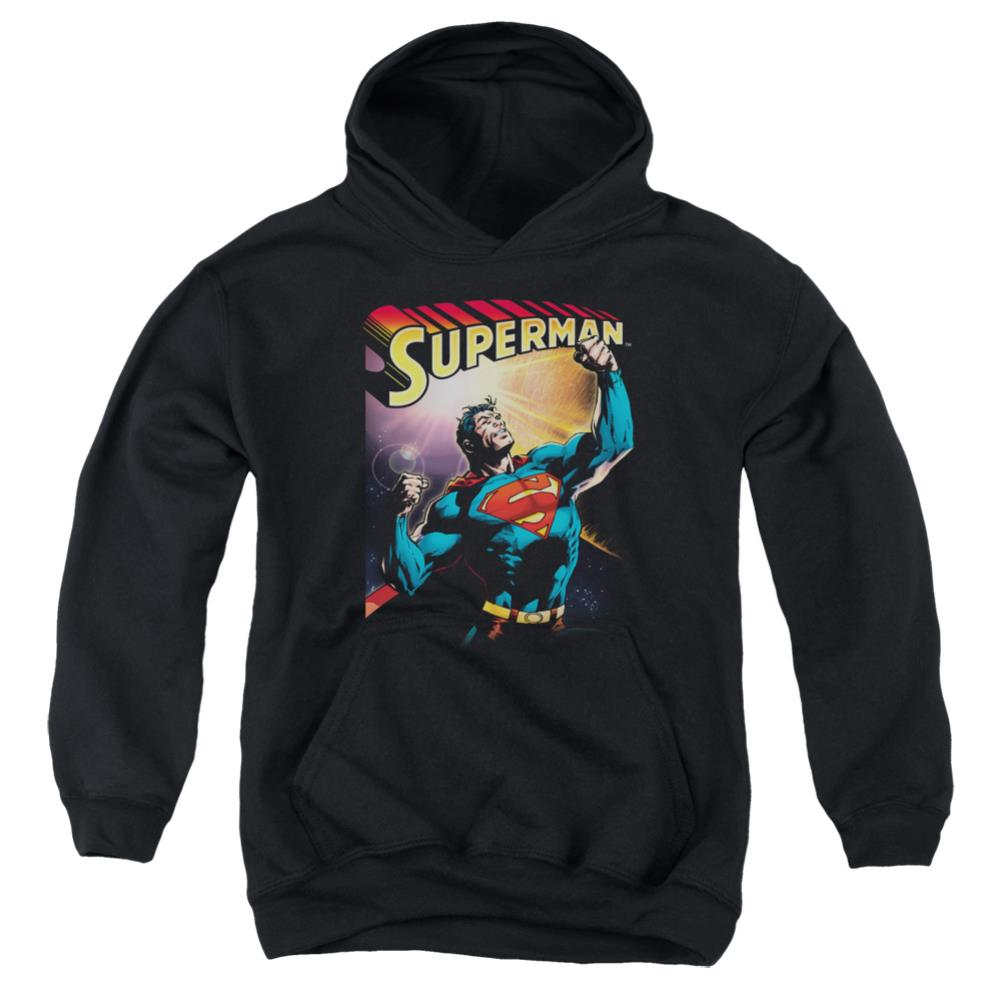 Superman Victory Youth Cotton Poly Pull-Over Hoodie
