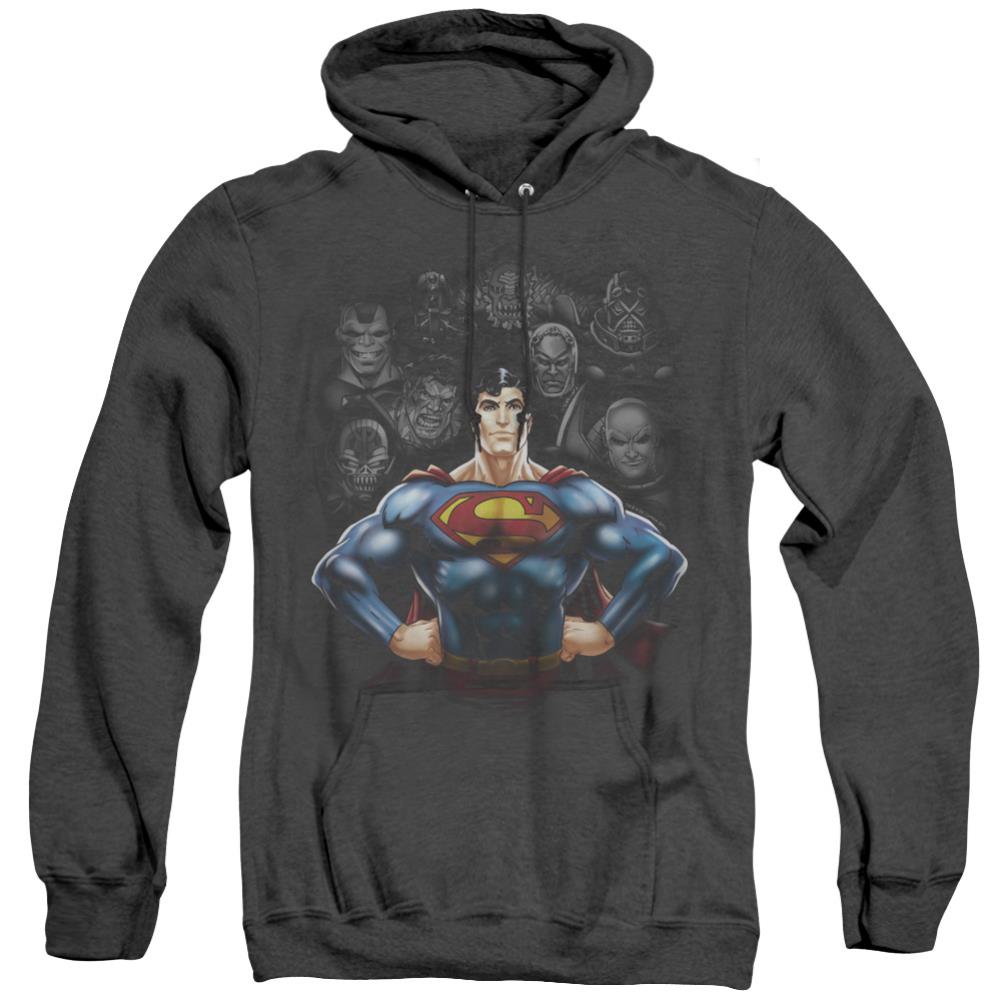 Superman Villains Men's Pull-Over Hoodie