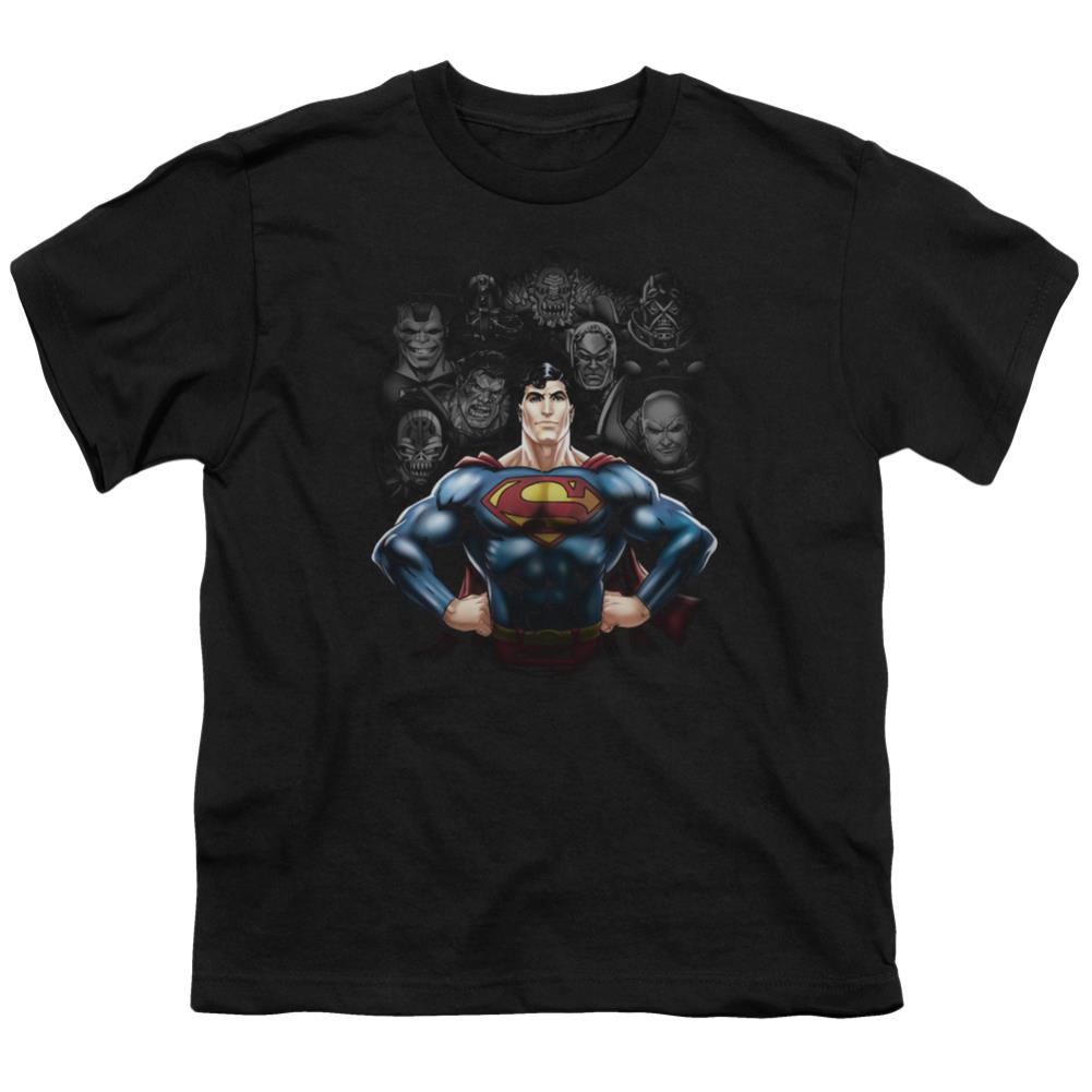 Superman Villains Youth 18/1 100% Cotton SS T