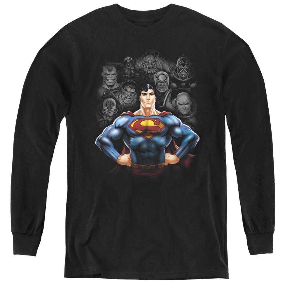 Superman Villains Youth LS T