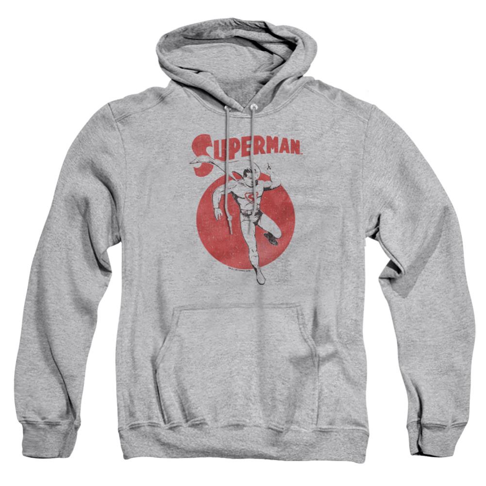 Superman Vintage Sphere Men's Pull-Over 75 25 Poly Hoodie
